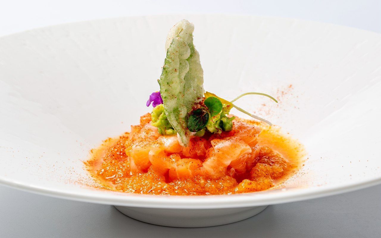 tartare basilic tempura