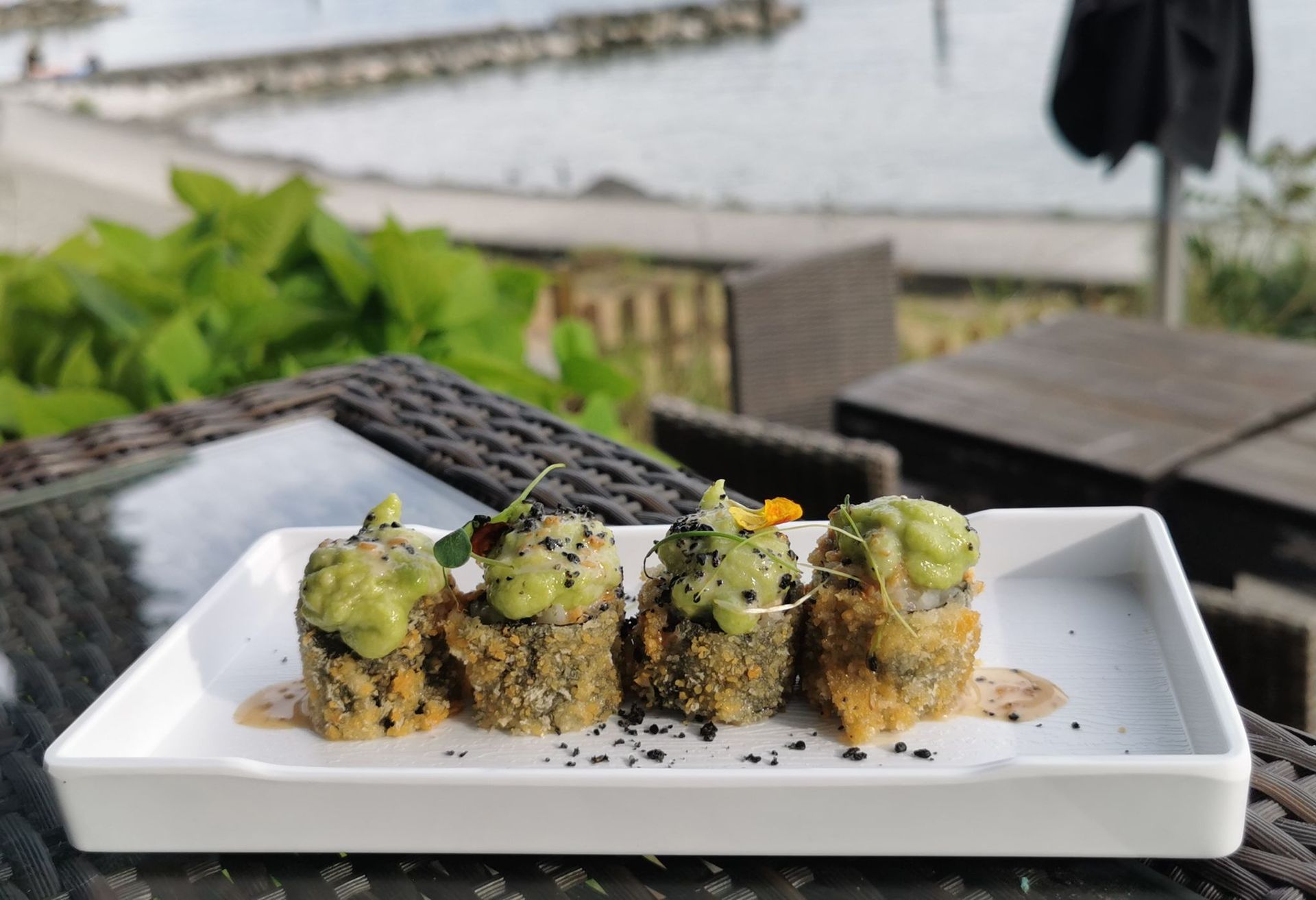 makis en terrasse