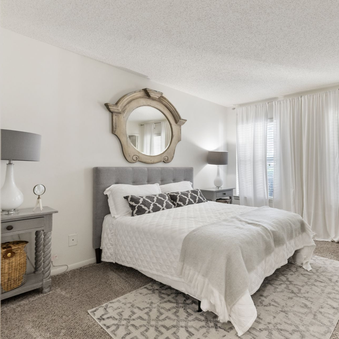 Photo of a modern desk