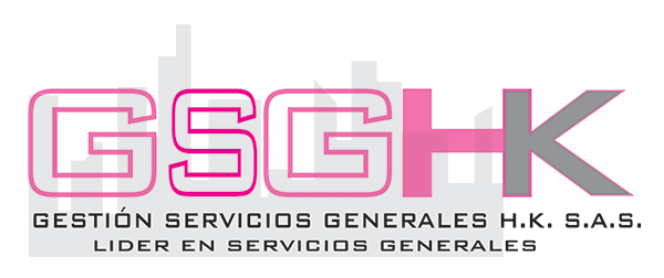 Gestión y servicios generales HK SAS, logotipo.