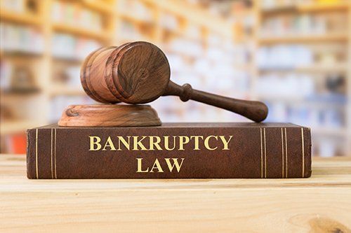 Bankruptcy Law Book and Gavel on Top — Danville, KY — McClure, McClure & Bailey