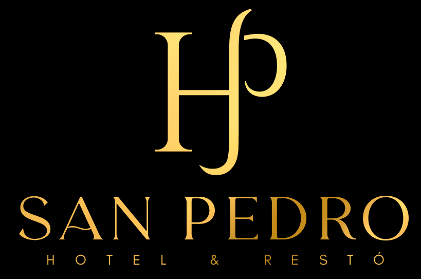 Un logotipo para el hotel y resto san pedro