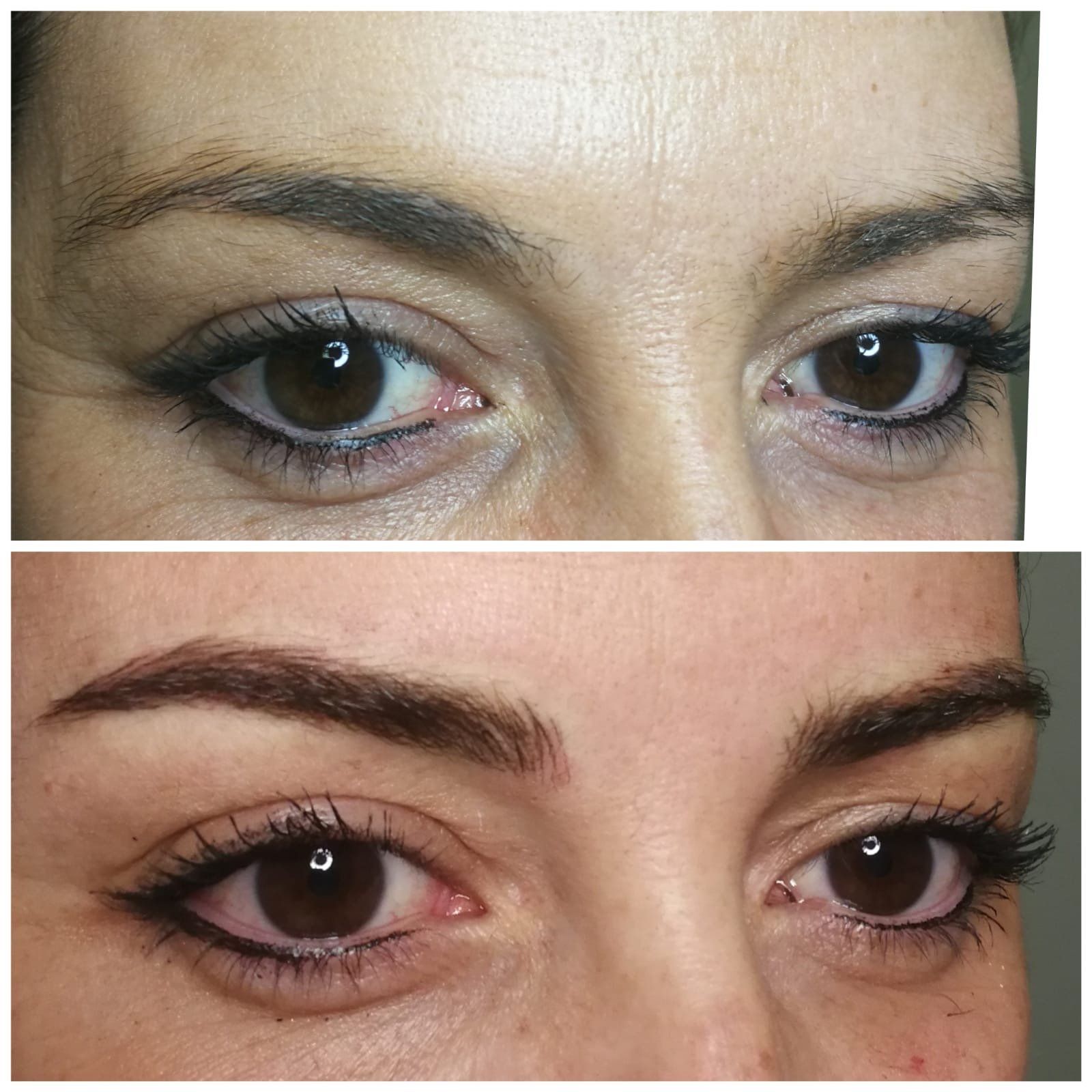 trucco semipermanente sopracciglia