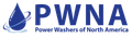The logo for pwna power washers of north america