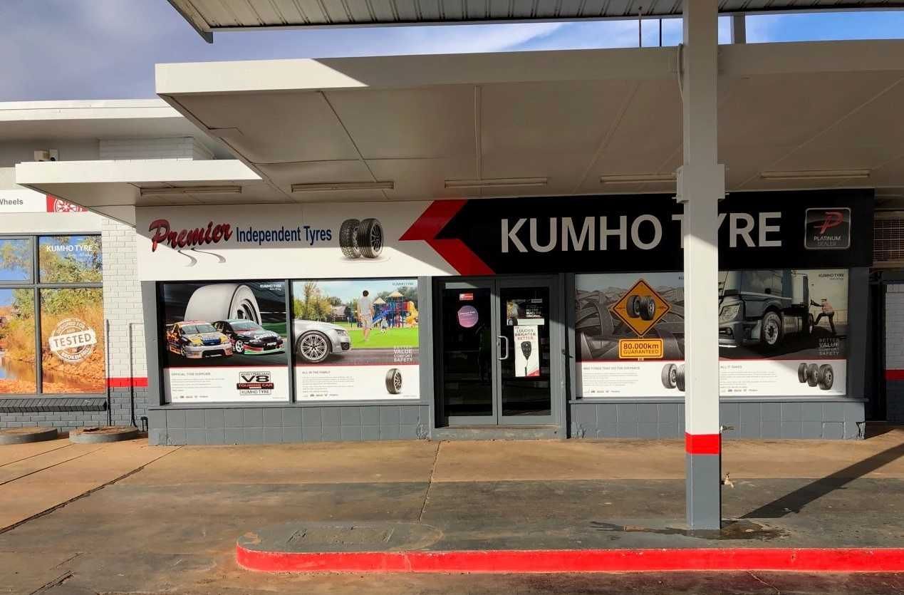 New platinum signage