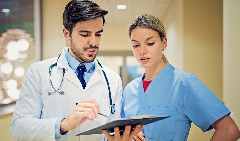 doctor with nurse