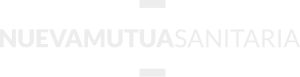 Un fondo blanco con la palabra nueva mutua sanitaria.
