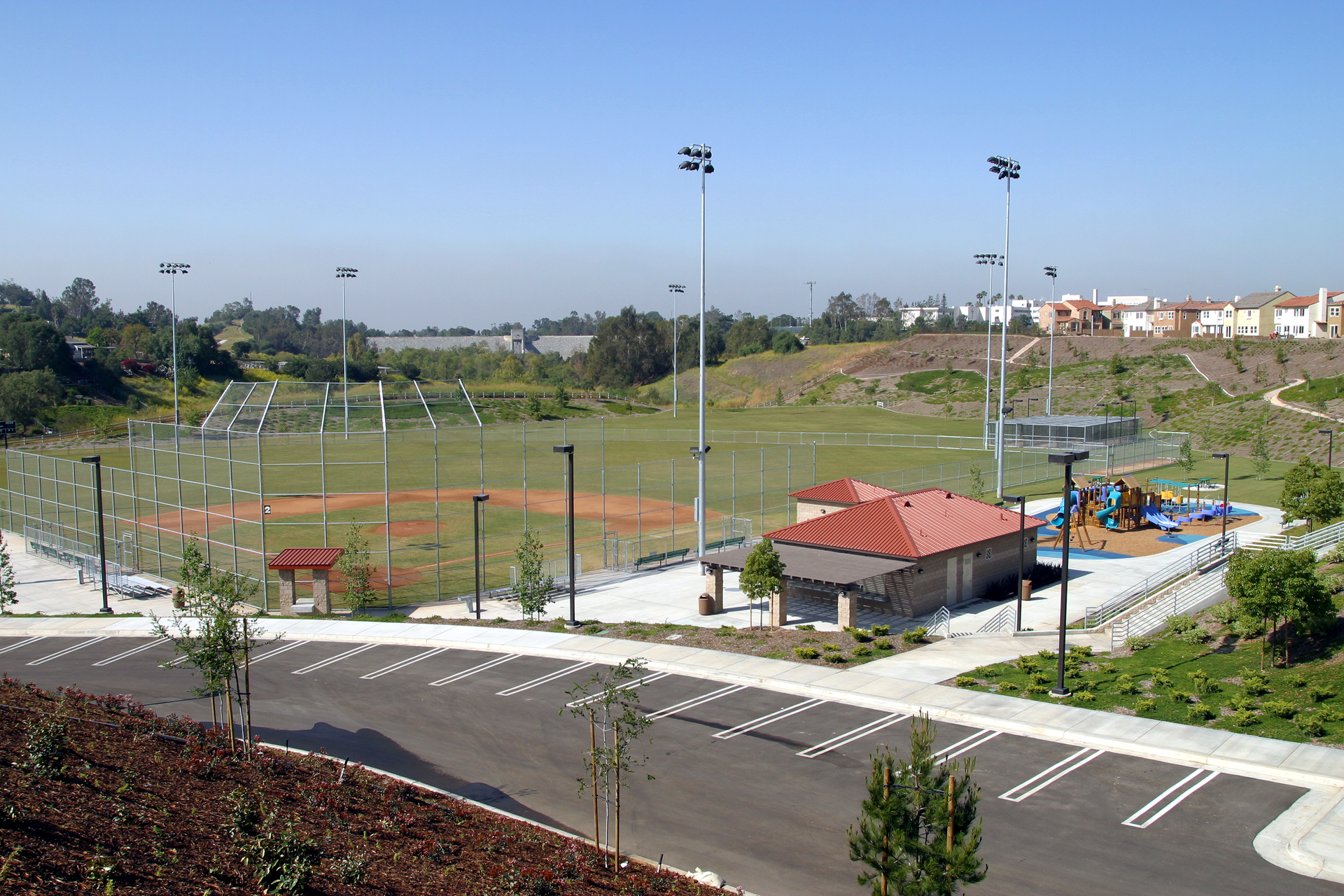 Fullerton Sports Complex Field View — San Clemente, CA — Consolidated Contracting