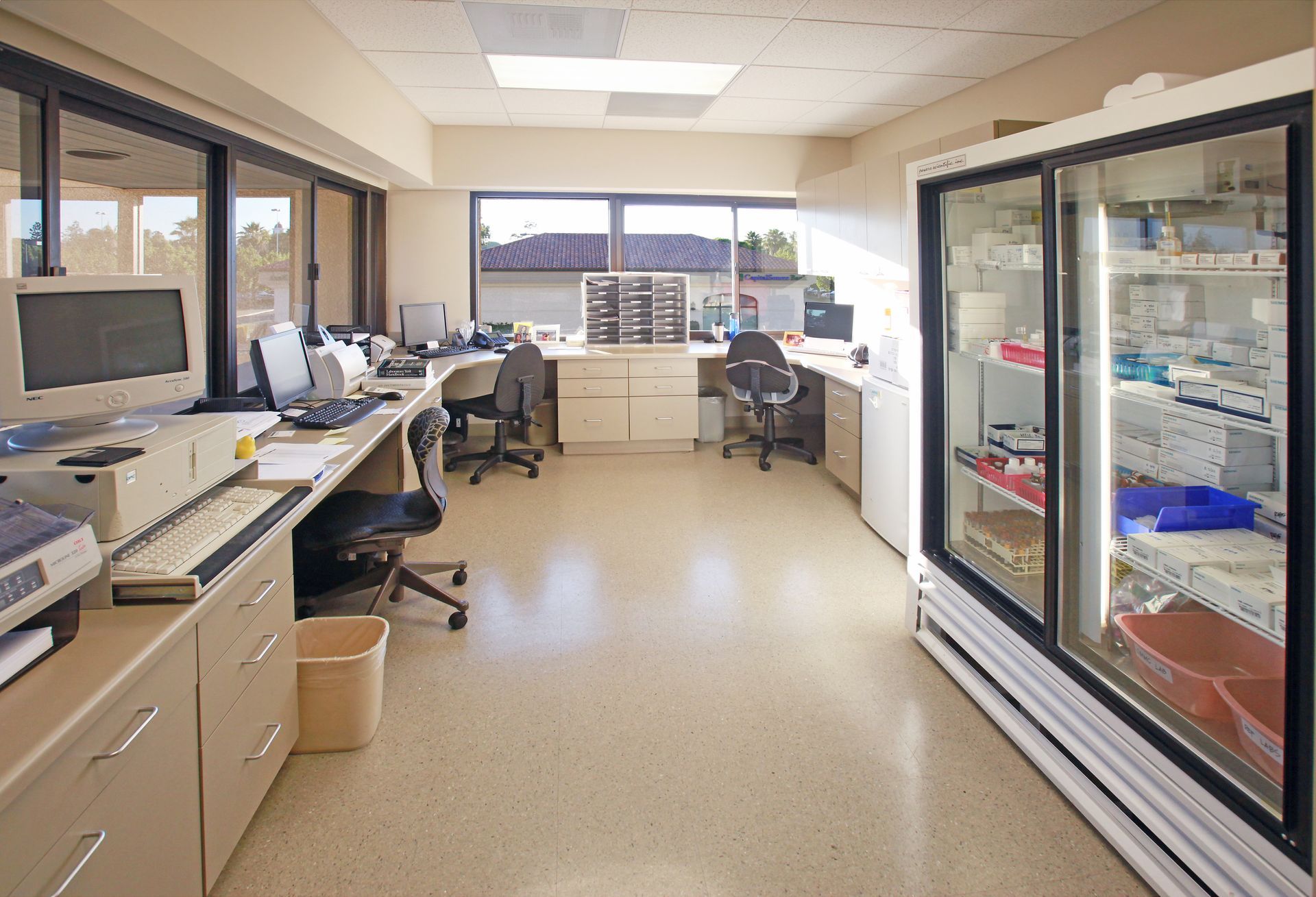 Neighborhood Healthcare Health Center Lobby Empty — San Clemente, CA — Consolidated Contracting