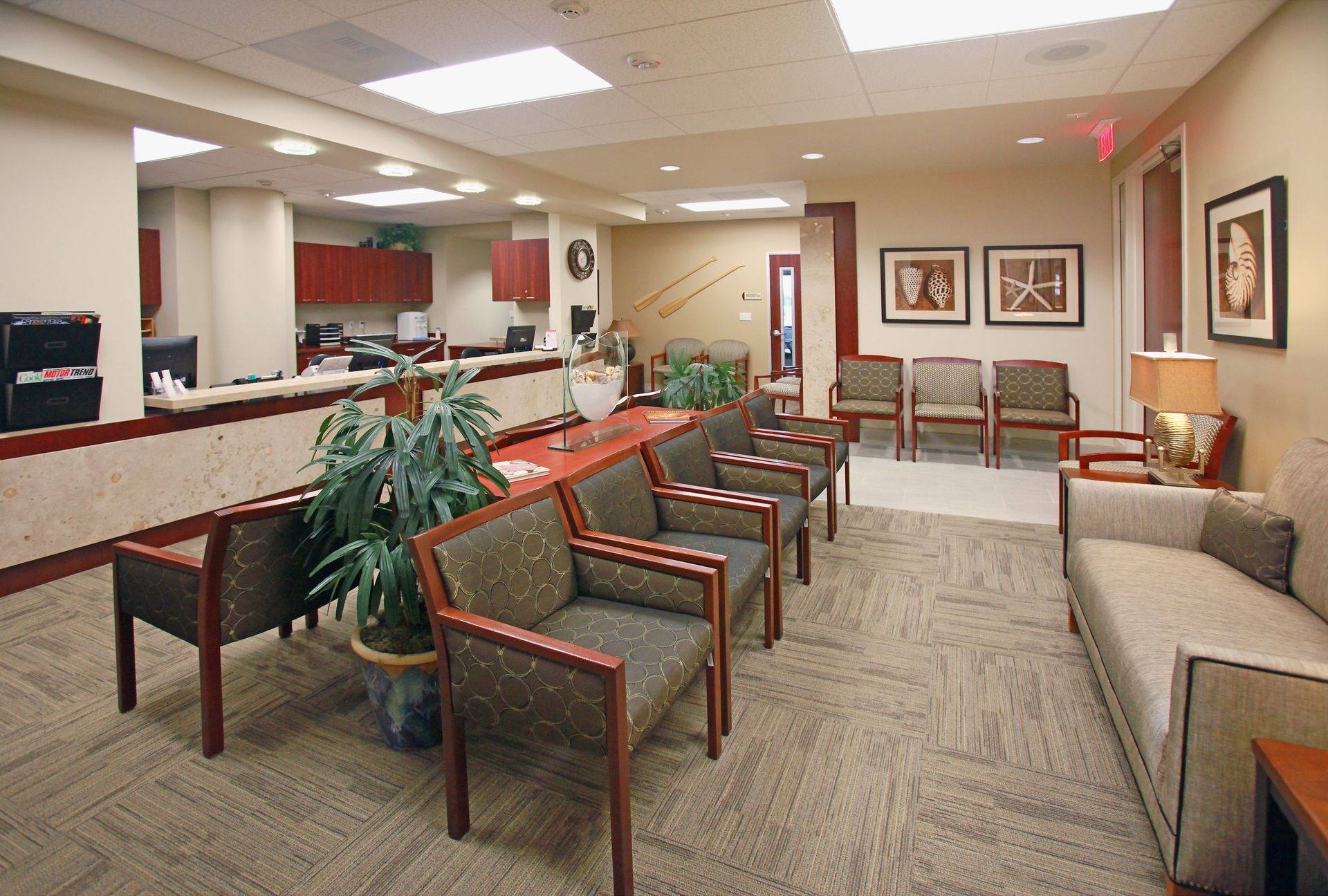 Neighborhood Healthcare Health Center Lobby — San Clemente, CA — Consolidated Contracting