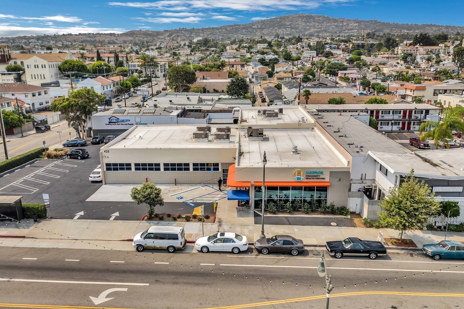 Harbor Pediatric Clinic Aerial View — San Clemente, CA — Consolidated Contracting