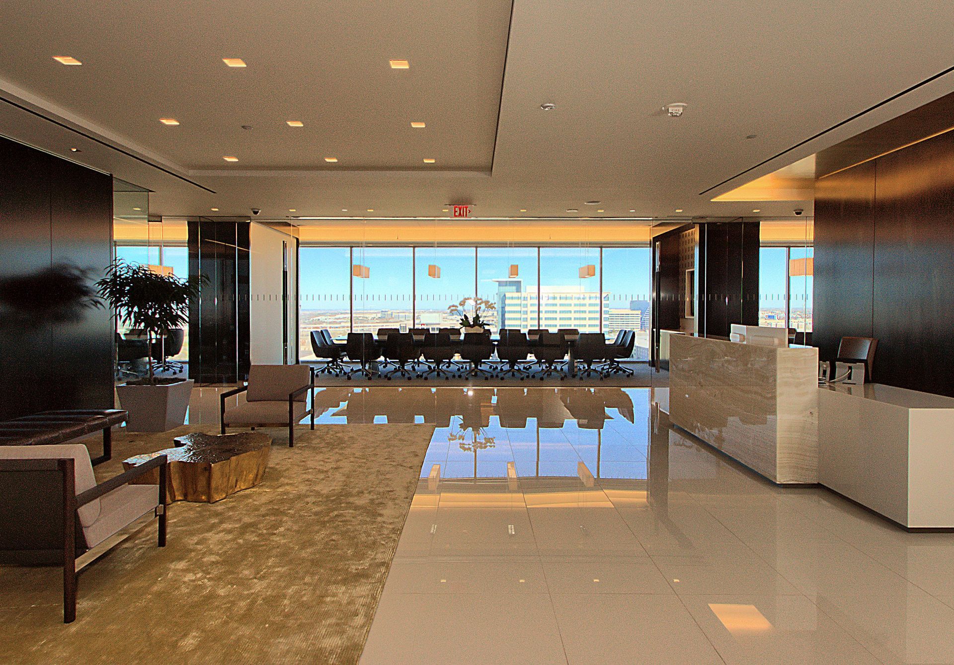 Office Lobby — San Clemente, CA — Consolidated Contracting