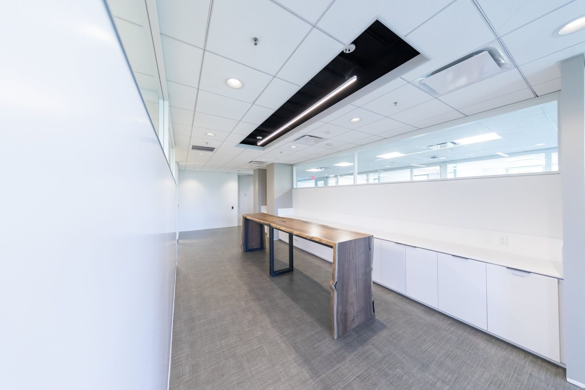 Financial Services Office Empty Room — San Clemente, CA — Consolidated Contracting