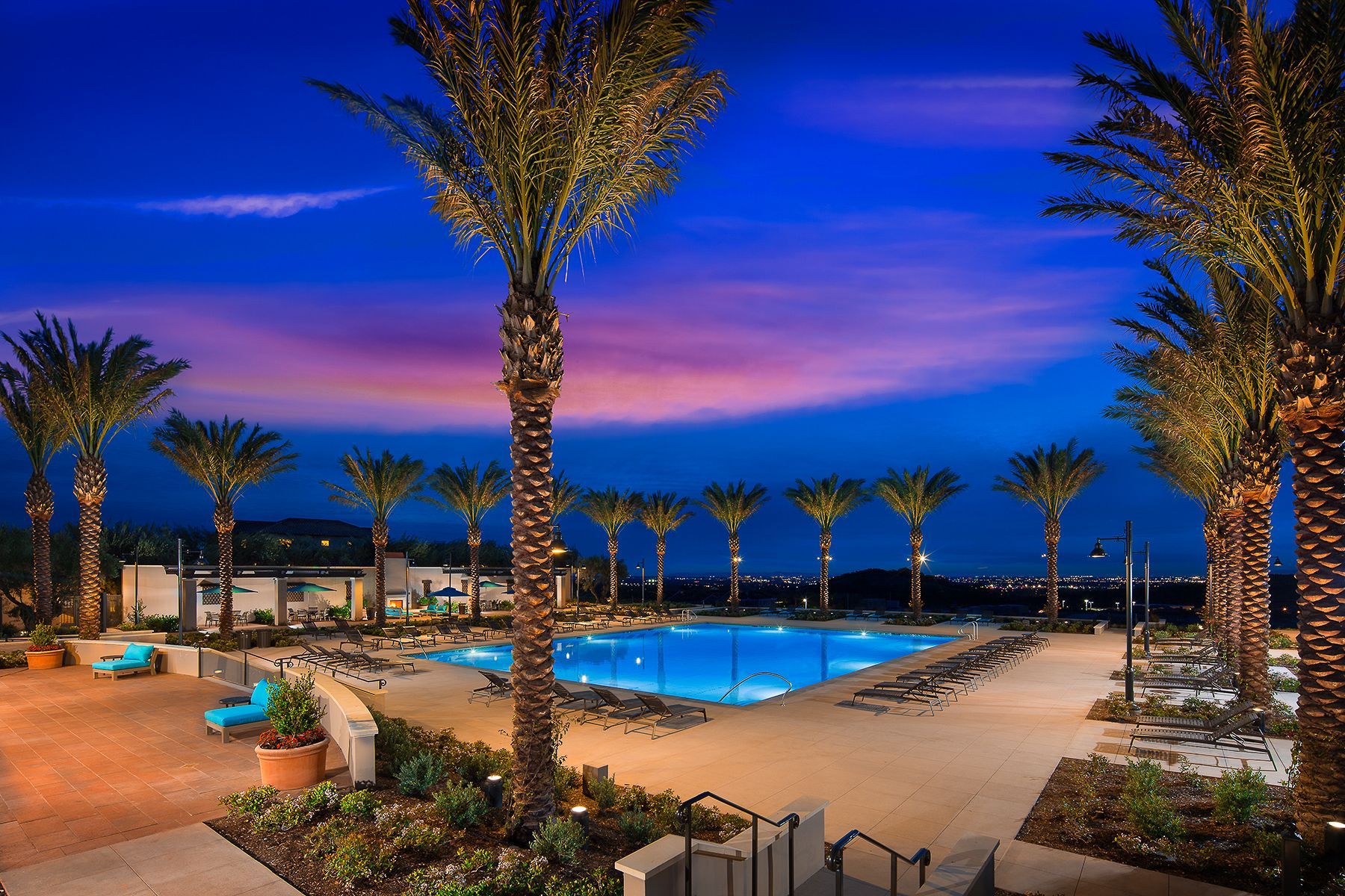 Cresta Vista Park Night View — San Clemente, CA — Consolidated Contracting
