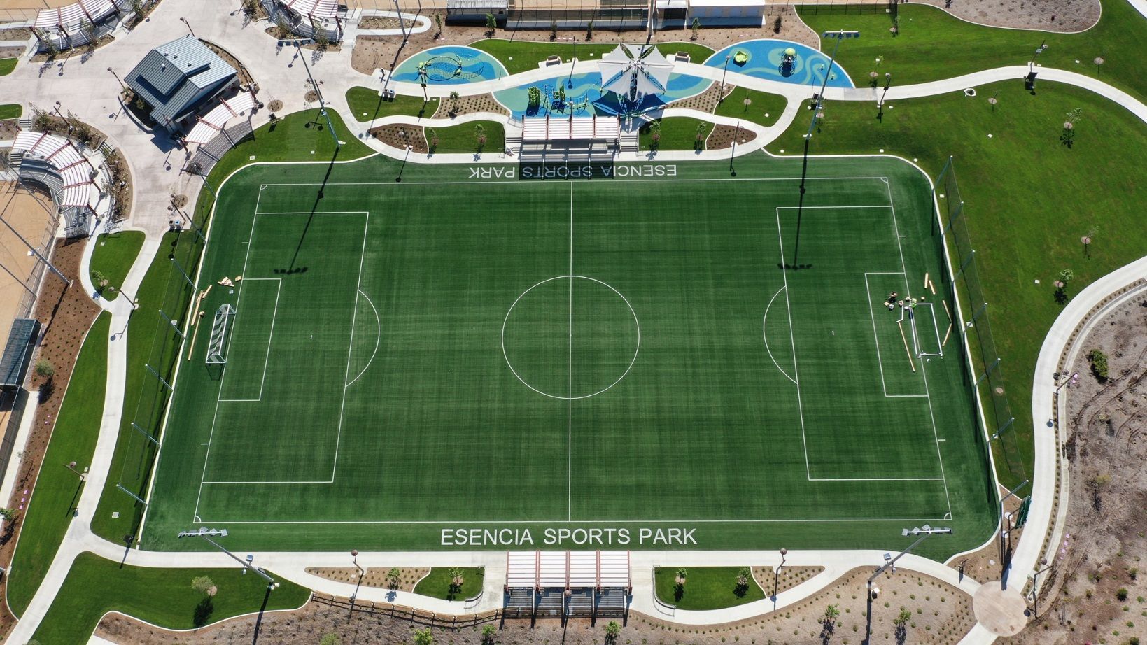 Esencia Sports Park Field View — San Clemente, CA — Consolidated Contracting