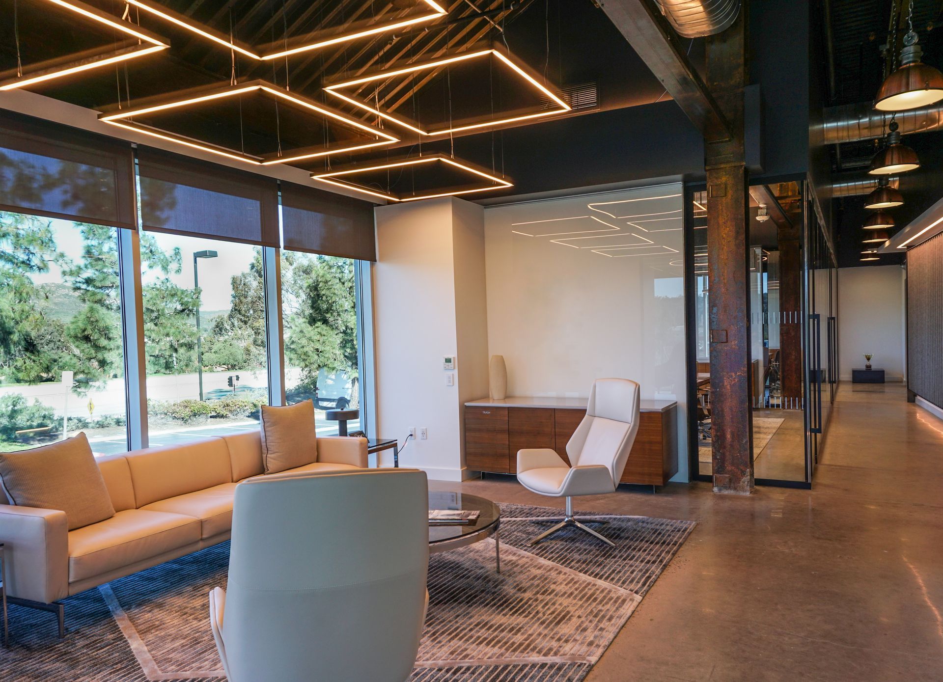 Offices with Clear Walls — San Clemente, CA — Consolidated Contracting