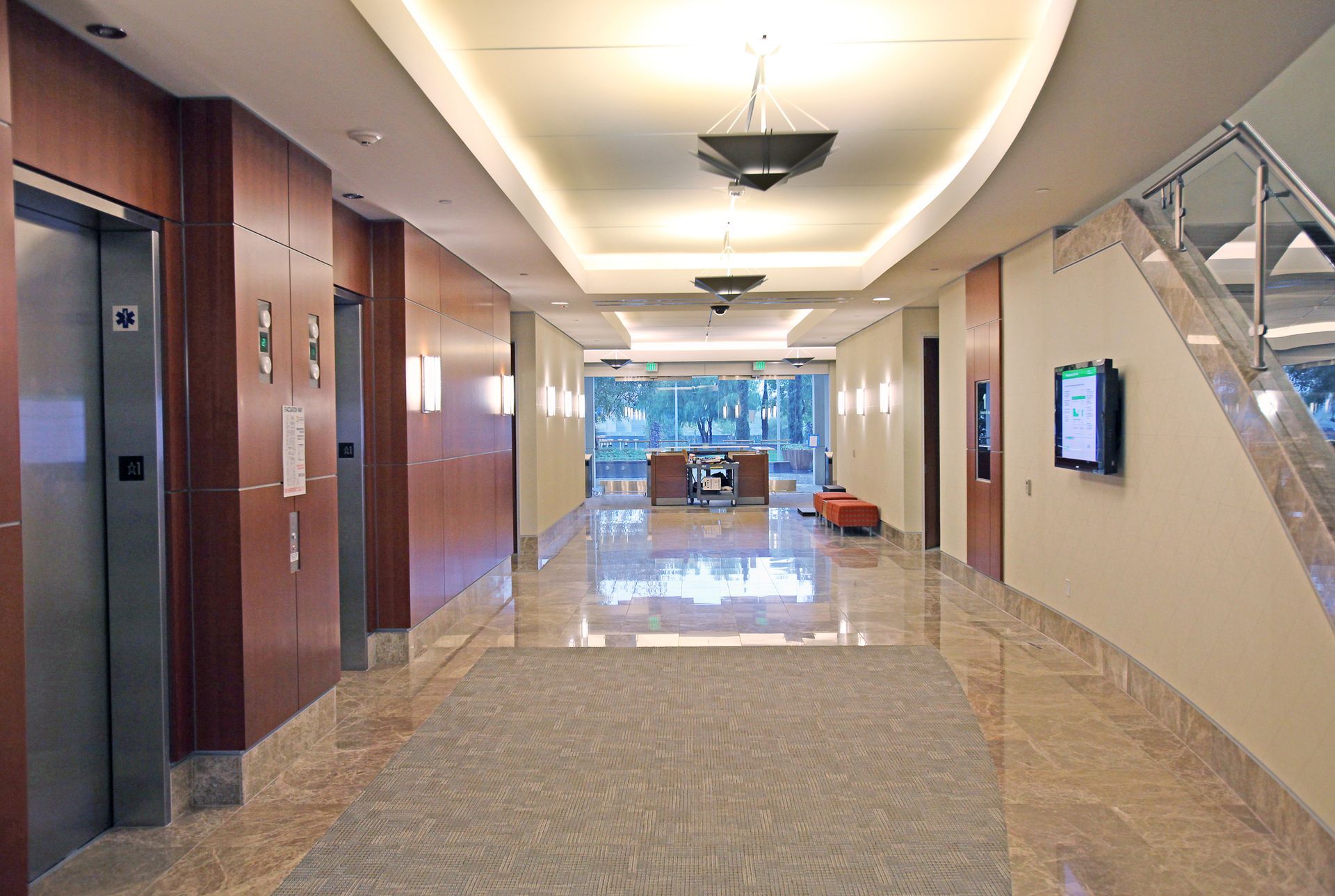 Pomona Innovation Village Complex Hallway — San Clemente, CA — Consolidated Contracting