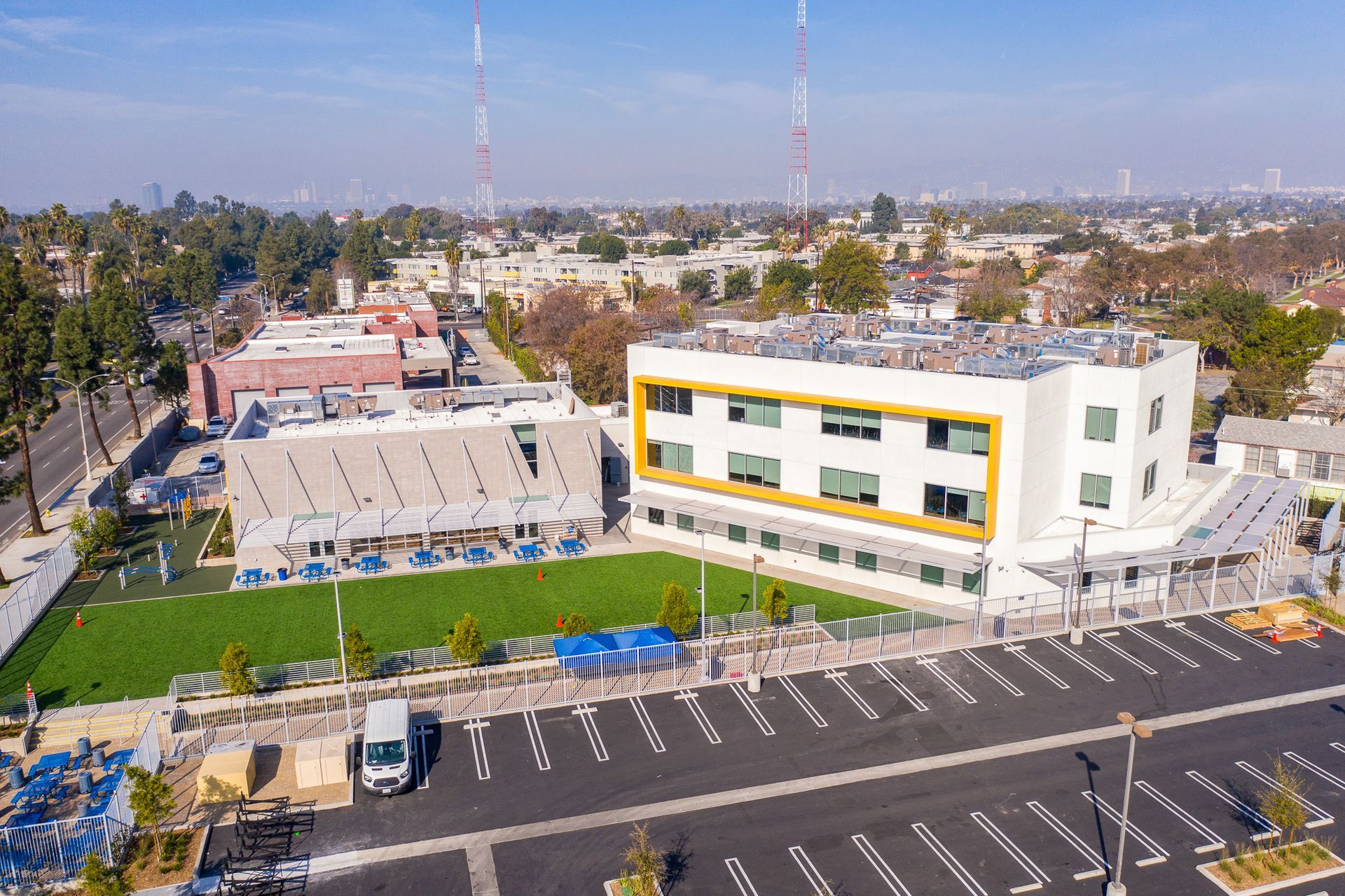 Stella Middle Charter Academy Top View — San Clemente, CA — Consolidated Contracting