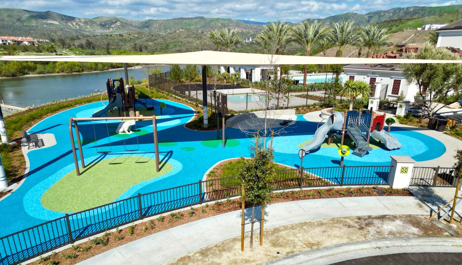 Terrace View Park Pool and Bench — San Clemente, CA — Consolidated Contracting