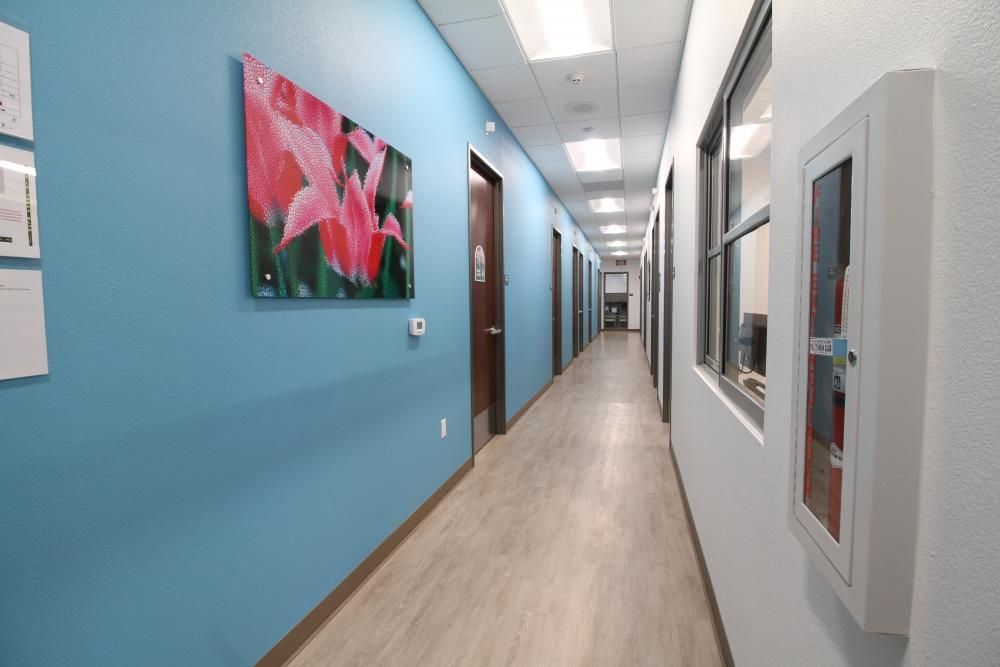The Gary Center Hallway — San Clemente, CA — Consolidated Contracting