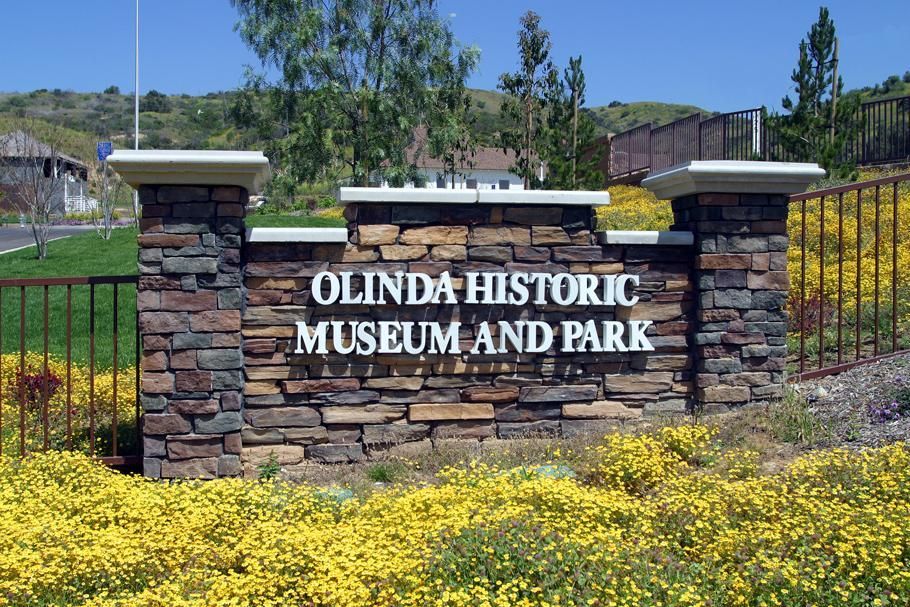 Olinda Ranch Historical House Sign — San Clemente, CA — Consolidated Contracting