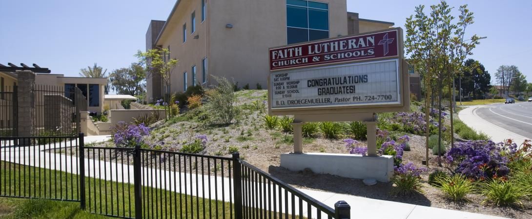 Faith Lutheran Church & School — San Clemente, CA — Consolidated Contracting