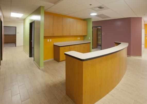 Neighborhood Healthcare Health Center Lobby Empty — San Clemente, CA — Consolidated Contracting