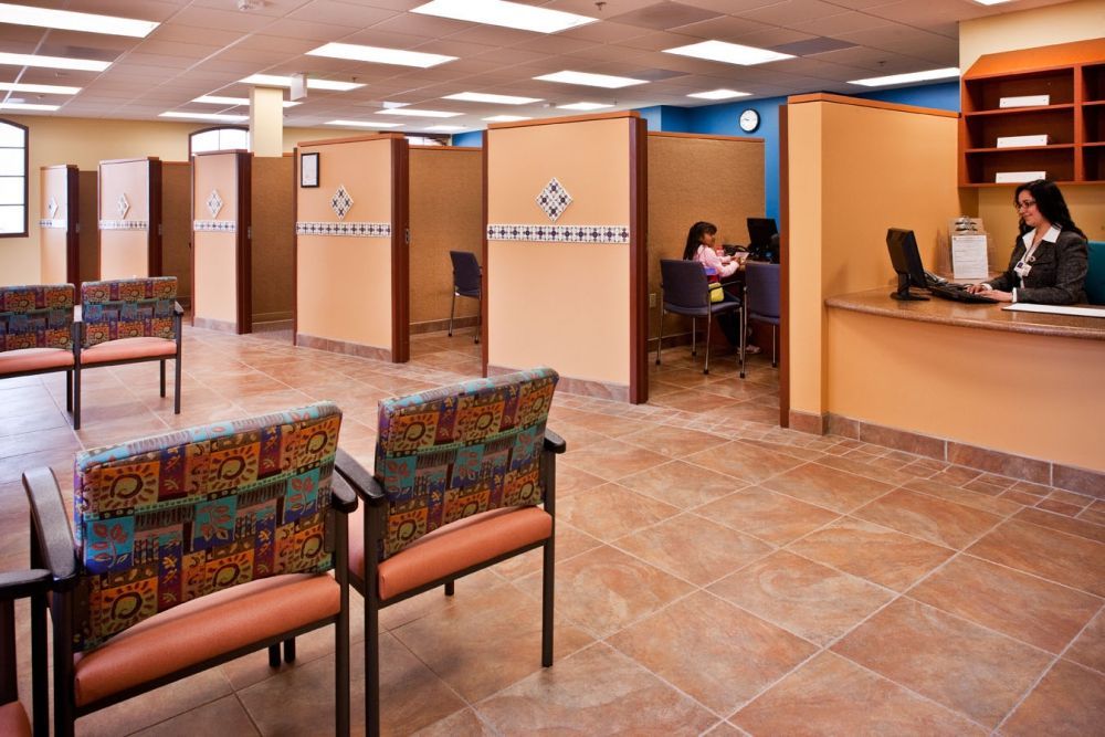 San Ysidro Health Center Inside — San Clemente, CA — Consolidated Contracting
