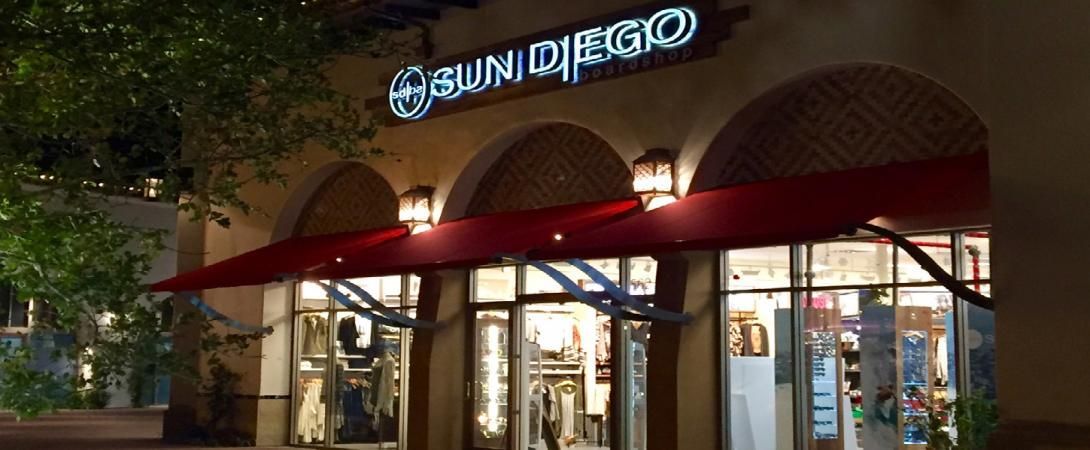 Sun Diego Boardshop Outdoor View — San Clemente, CA — Consolidated Contracting