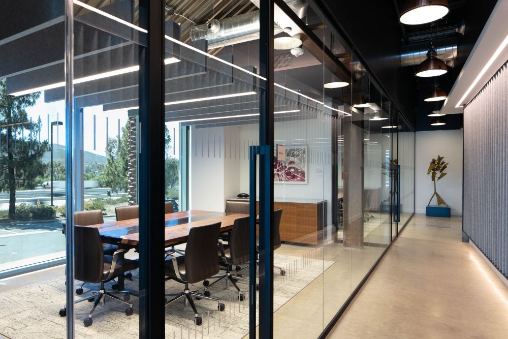 Offices with Clear Walls — San Clemente, CA — Consolidated Contracting