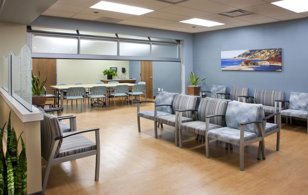 San Ysidro Health Chula Vista Clinic Waiting Area — San Clemente, CA — Consolidated Contracting