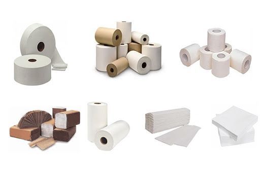 PAPEL DE INTERDOBLADA Y EN ROLLO