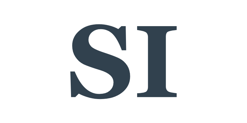 A logo for a company called si on a white background.