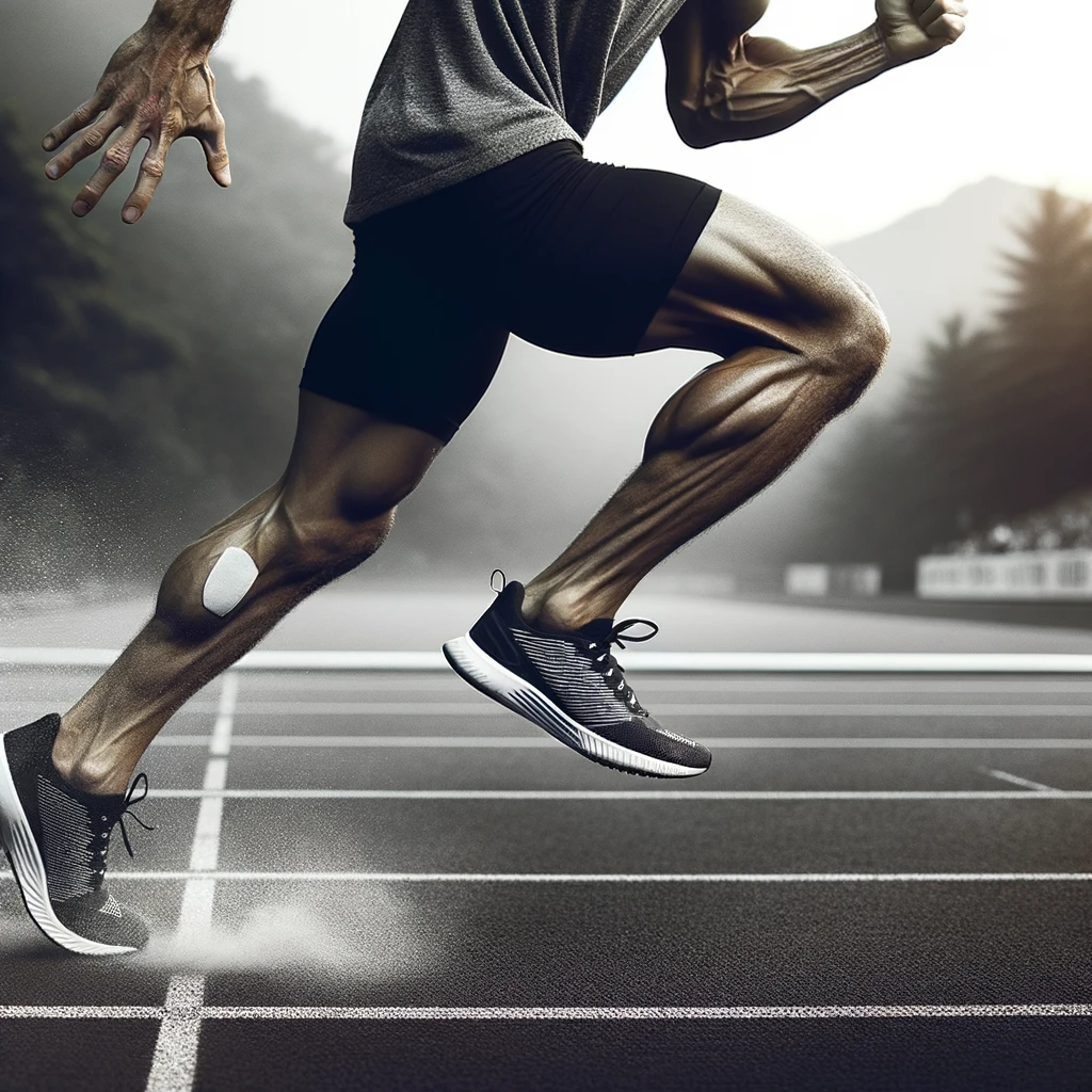 Man with faster athletic recovery