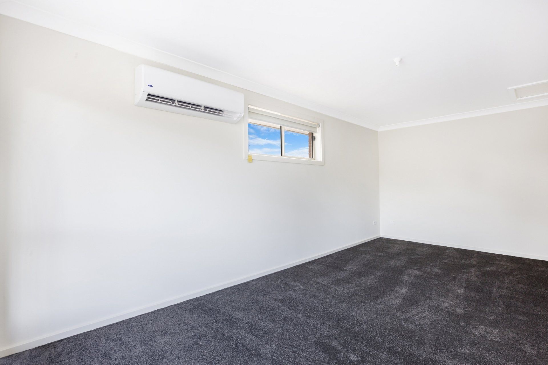 new home build mannum Lounge room with Air Conditioner