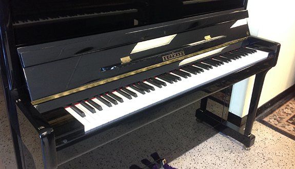 Black Wooden Piano — Hickory, NC — Doug Brady Piano Company