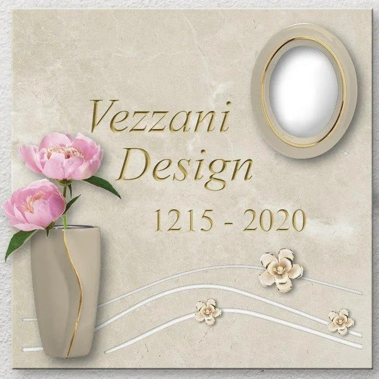 Ossuary with personalized engraving vezzani design 17