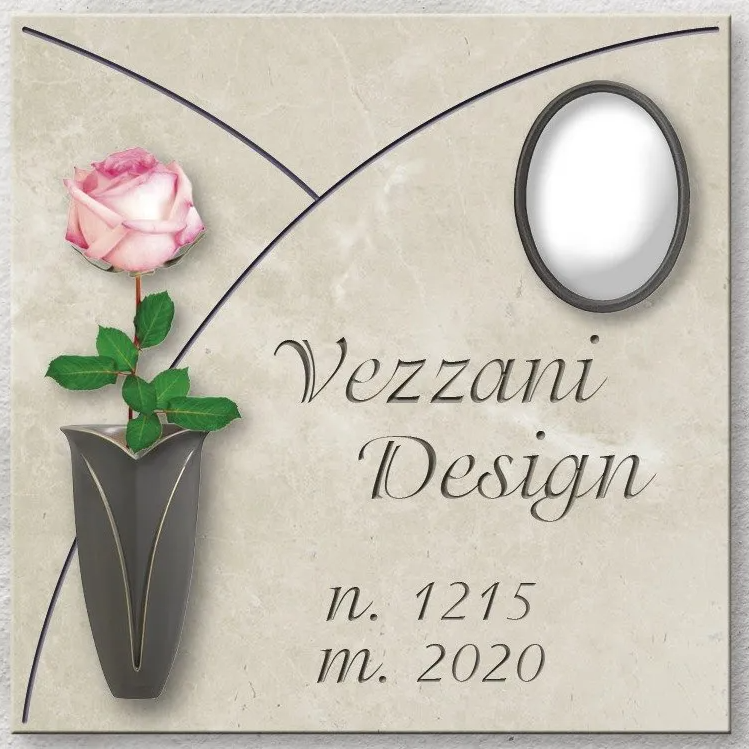 Ossuary with personalized engraving vezzani design 25