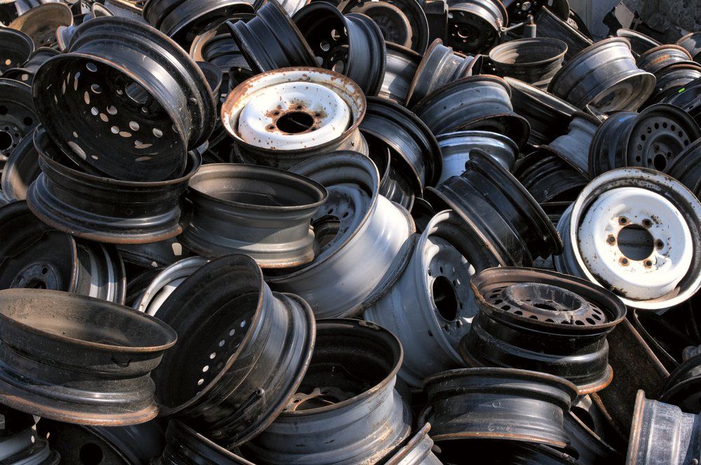 A Pile Of Rims — Independent Scrap Metal in Murwillumbah, NSW