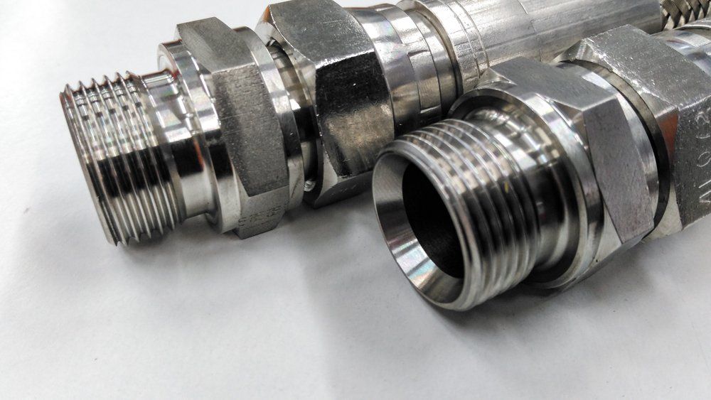 Steel Stainless Hose Fitting — Independent Scrap Metal in South Lismore, NSW