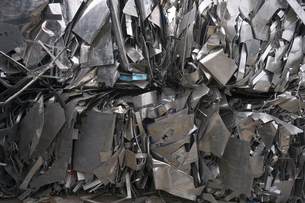 Stainless Steel Scrapyard Recycling Center Rusty Metal Waste — Independent Scrap Metal in South Lismore, NSW