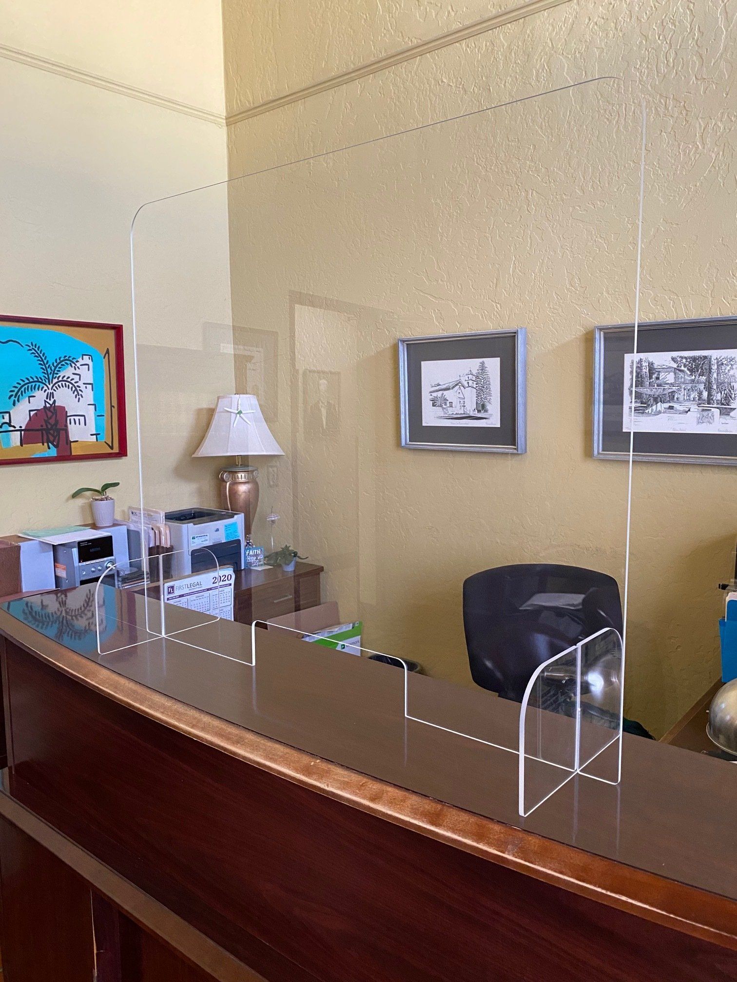 COVID19 Barriers Camarillo, CA American Plastics Corp.