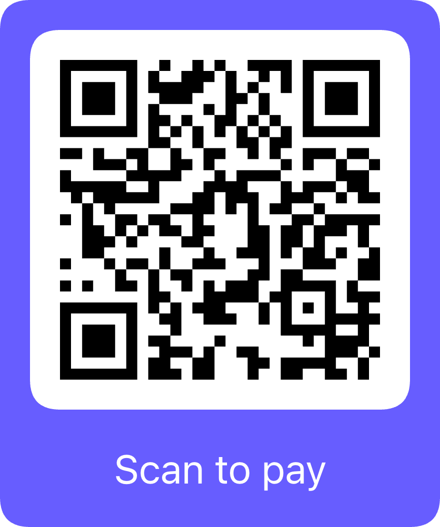 QR Code for E-Gift Card