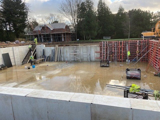 Basement in a luxury multimillion pound house based in Warsash, Hampshire