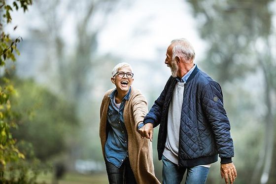 Senior Couple On The Park — Sheridan, WY — Life Strategy Center