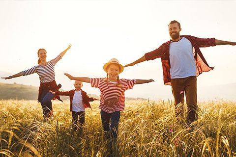 Happy Family Playing — Sheridan, WY — Life Strategy Center