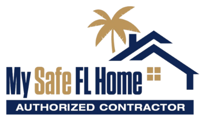 A logo for my safe fl home authorized contractor