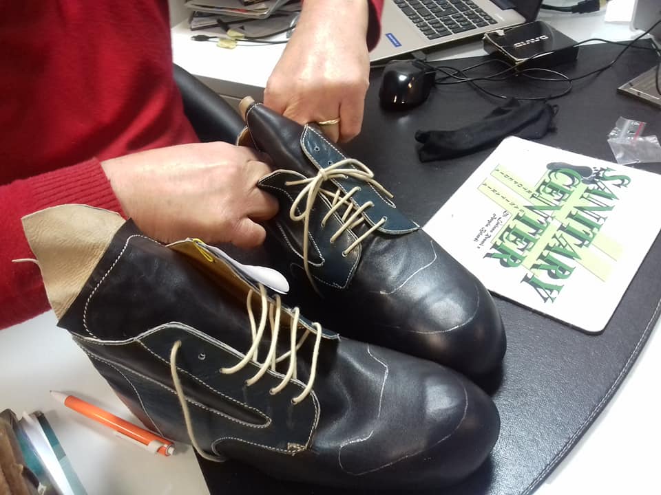 creazione di scarpe su misura