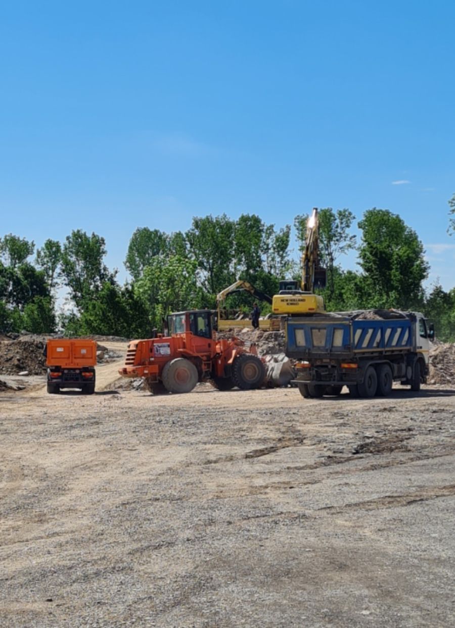 cantiere per opere pubbliche