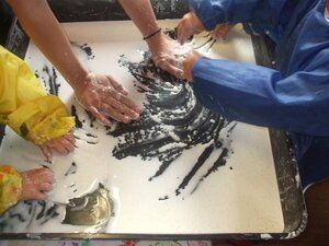 Game time at the nursery